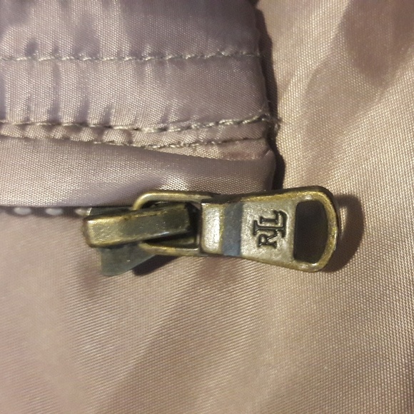 Lauren Ralph Lauren Down/waterfowl fur lined removeable hood zip up size s - Picture 11 of 15